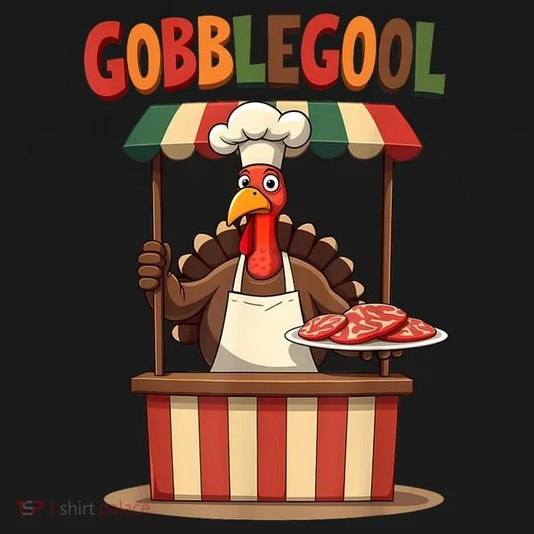 Gobblegool Turkey Thanksgiving Toddler Hoodie