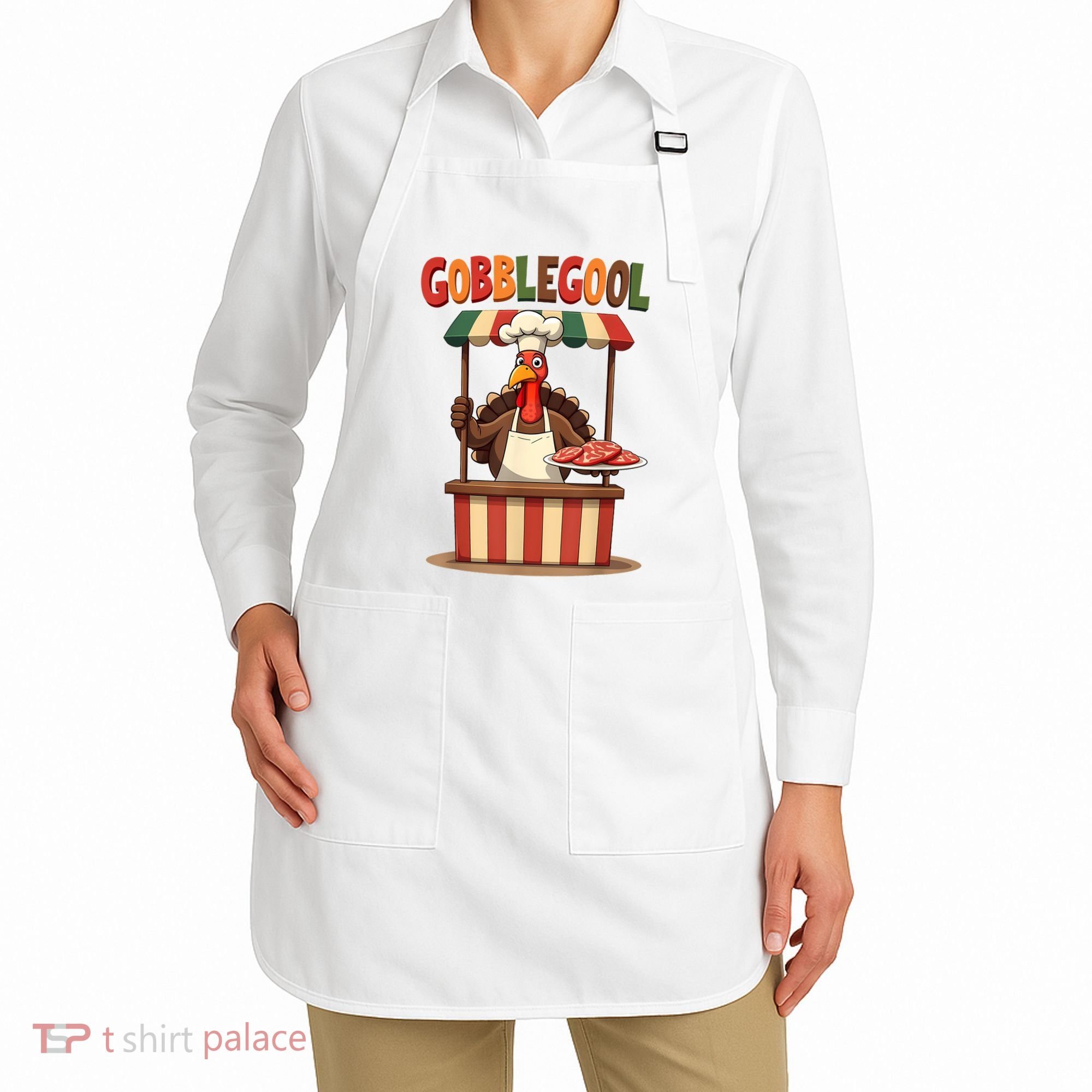 Gobblegool Turkey Thanksgiving Apron