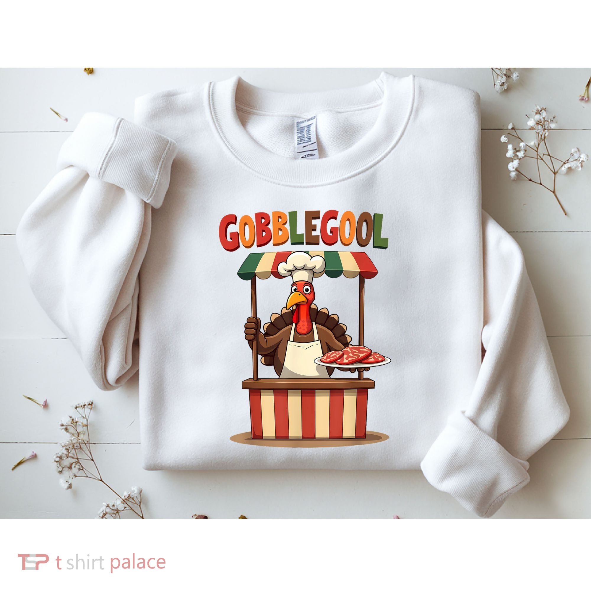 Gobblegool Turkey Thanksgiving Sweatshirt
