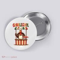 Gobblegool Turkey Thanksgiving Button thumb 0