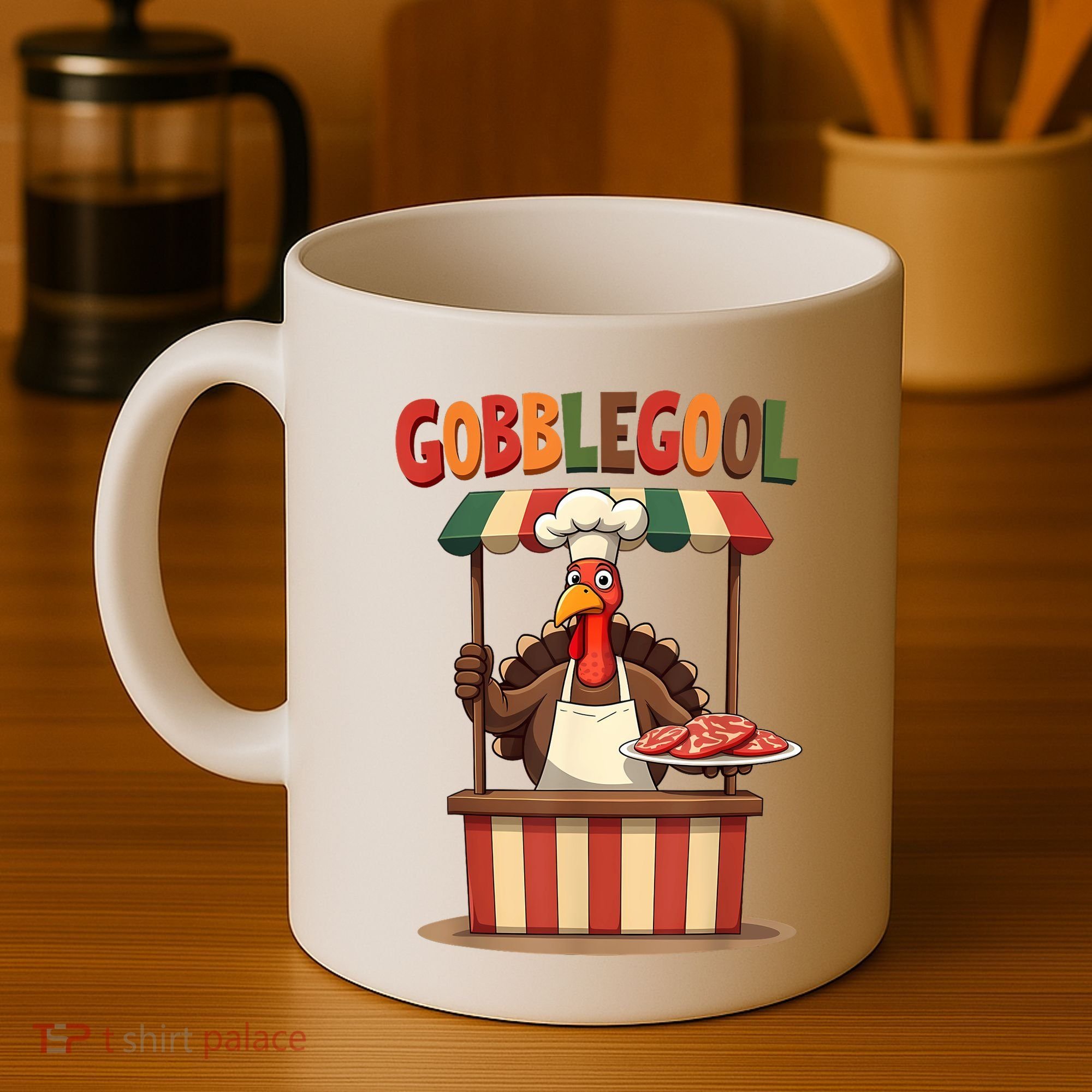 Gobblegool Turkey Thanksgiving Coffee Mug