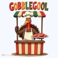 Gobblegool Turkey Thanksgiving Women's Hoodie thumb 2