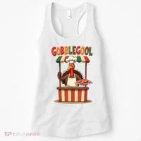 Gobblegool Turkey Thanksgiving Women's Tank Top thumb 0