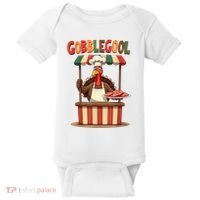 Gobblegool Turkey Thanksgiving Baby Bodysuit thumb 0