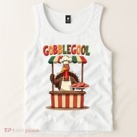 Gobblegool Turkey Thanksgiving Tank Top thumb 2