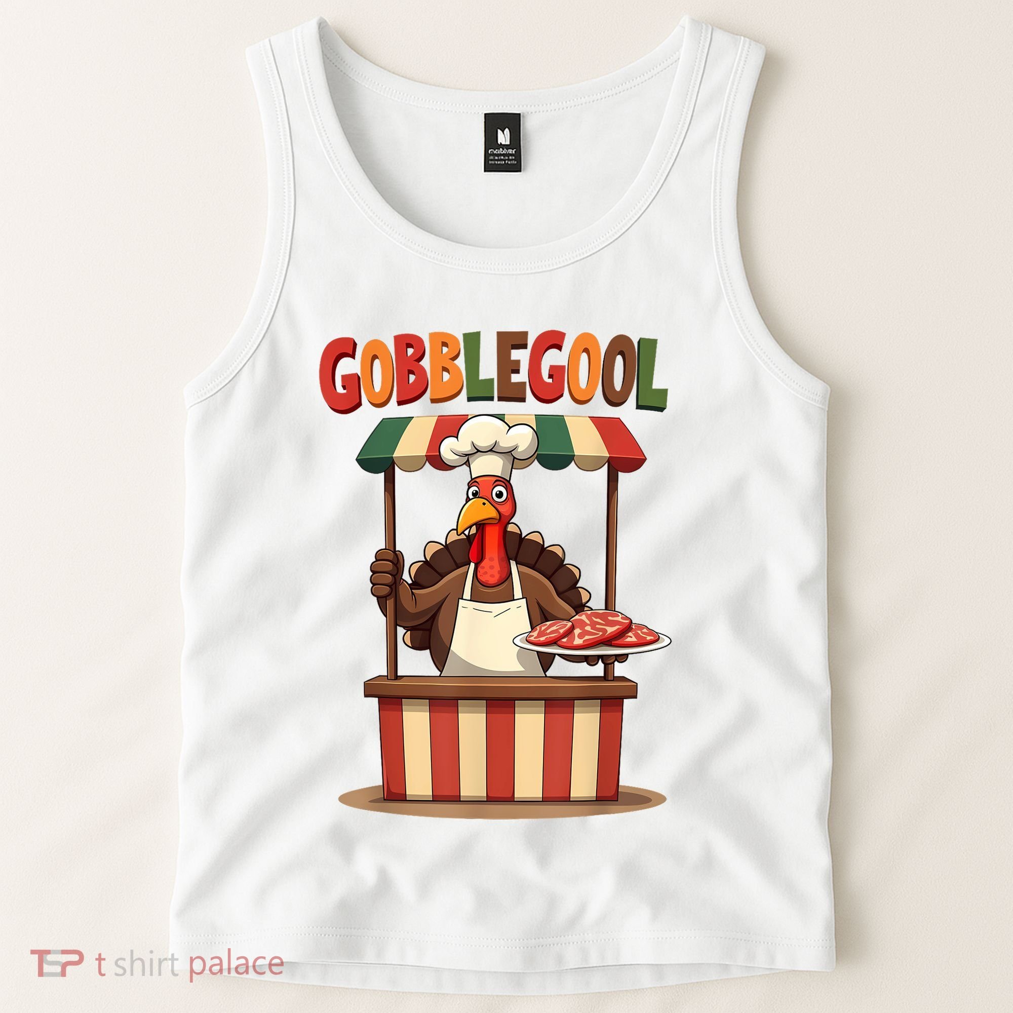 Gobblegool Turkey Thanksgiving Tank Top