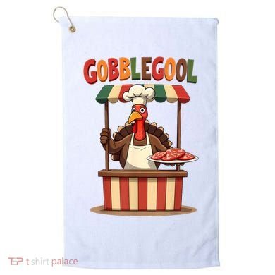 Gobblegool Turkey Thanksgiving Golf Towel