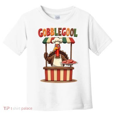Gobblegool Turkey Thanksgiving Toddler T-Shirt