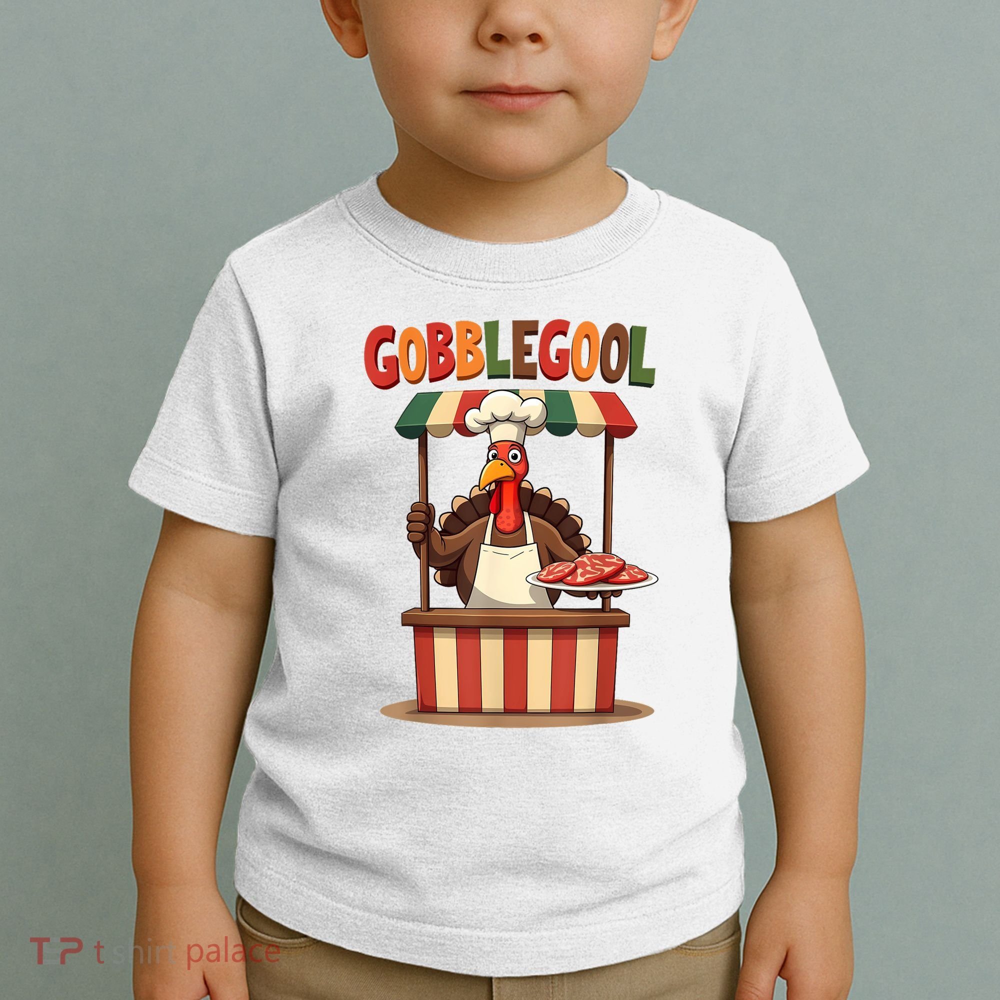 Gobblegool Turkey Thanksgiving Toddler T-Shirt
