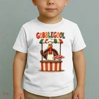 Gobblegool Turkey Thanksgiving Toddler T-Shirt thumb 2