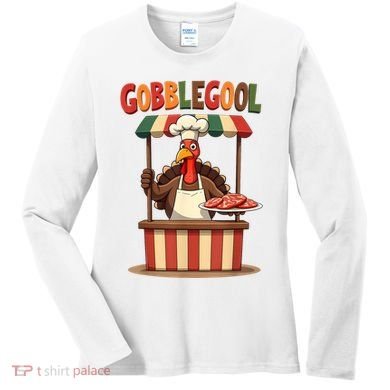 Gobblegool Turkey Thanksgiving Women's Long Sleeve Shirt