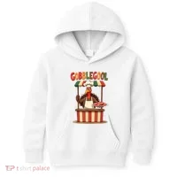 Gobblegool Turkey Thanksgiving Kids Hoodie thumb 0