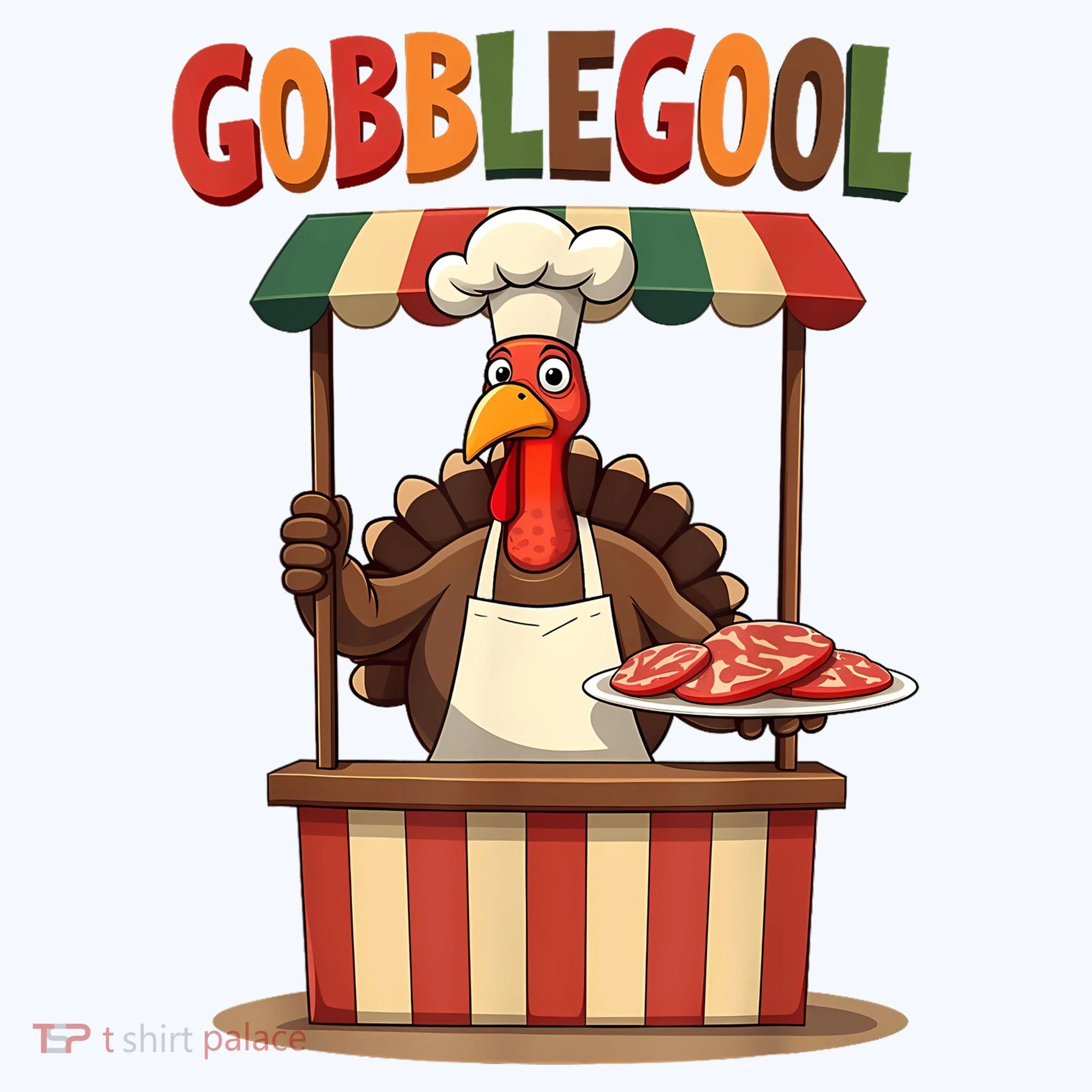 Gobblegool Turkey Thanksgiving Kids Long Sleeve Shirt
