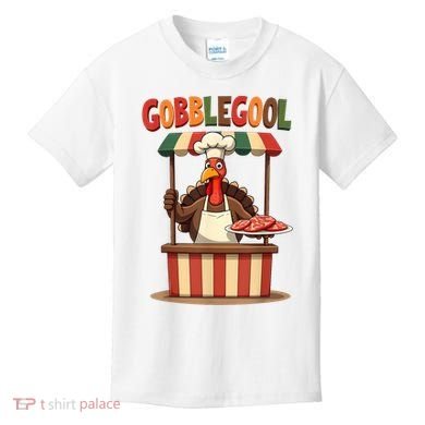 Gobblegool Turkey Thanksgiving Kids T-Shirt