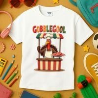 Gobblegool Turkey Thanksgiving Kids T-Shirt thumb 3