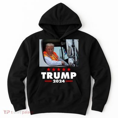 Garbage Truck Trump 2024 Hoodie
