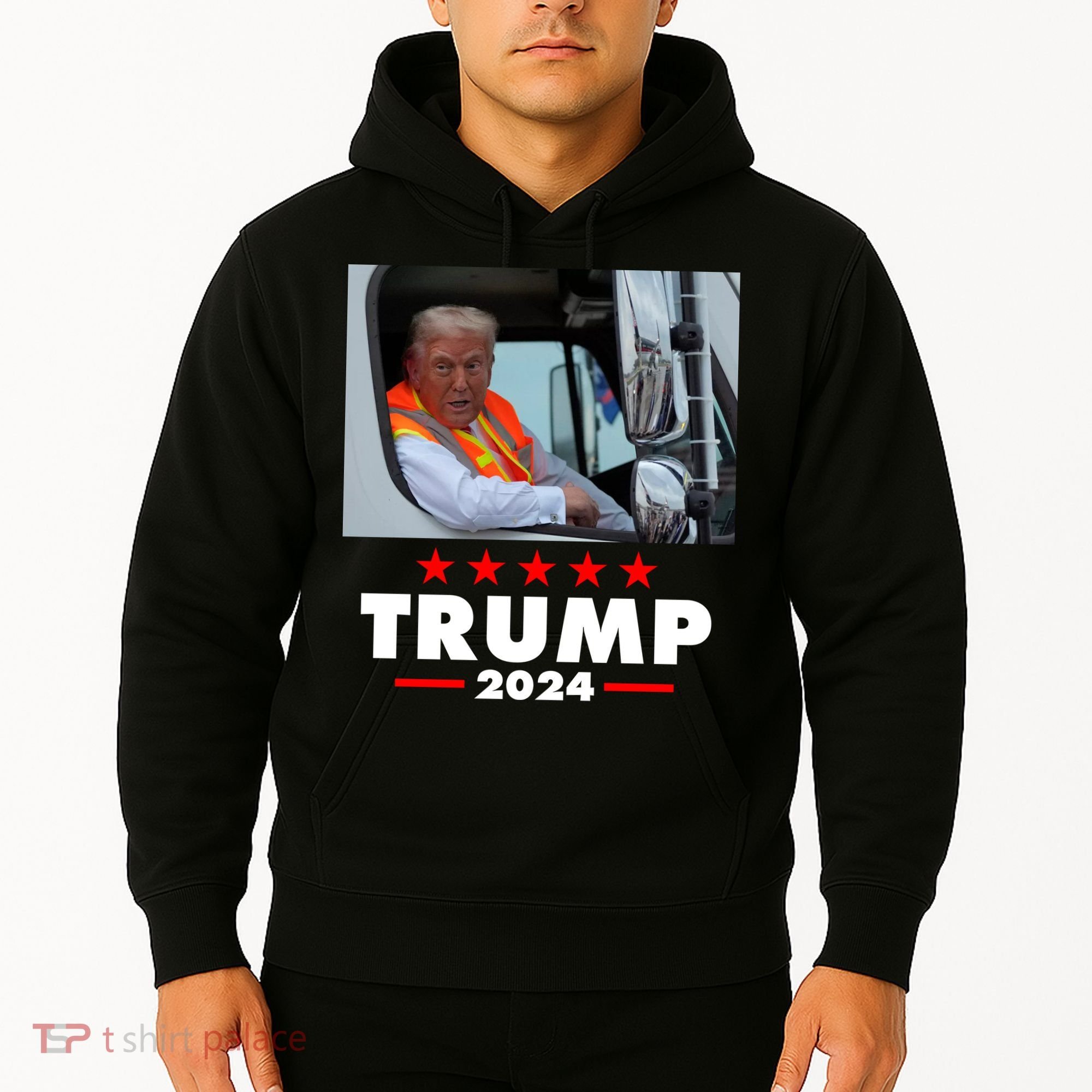 Garbage Truck Trump 2024 Hoodie