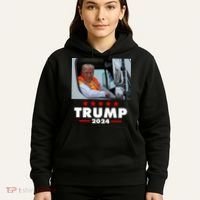 Garbage Truck Trump 2024 Hoodie thumb 5