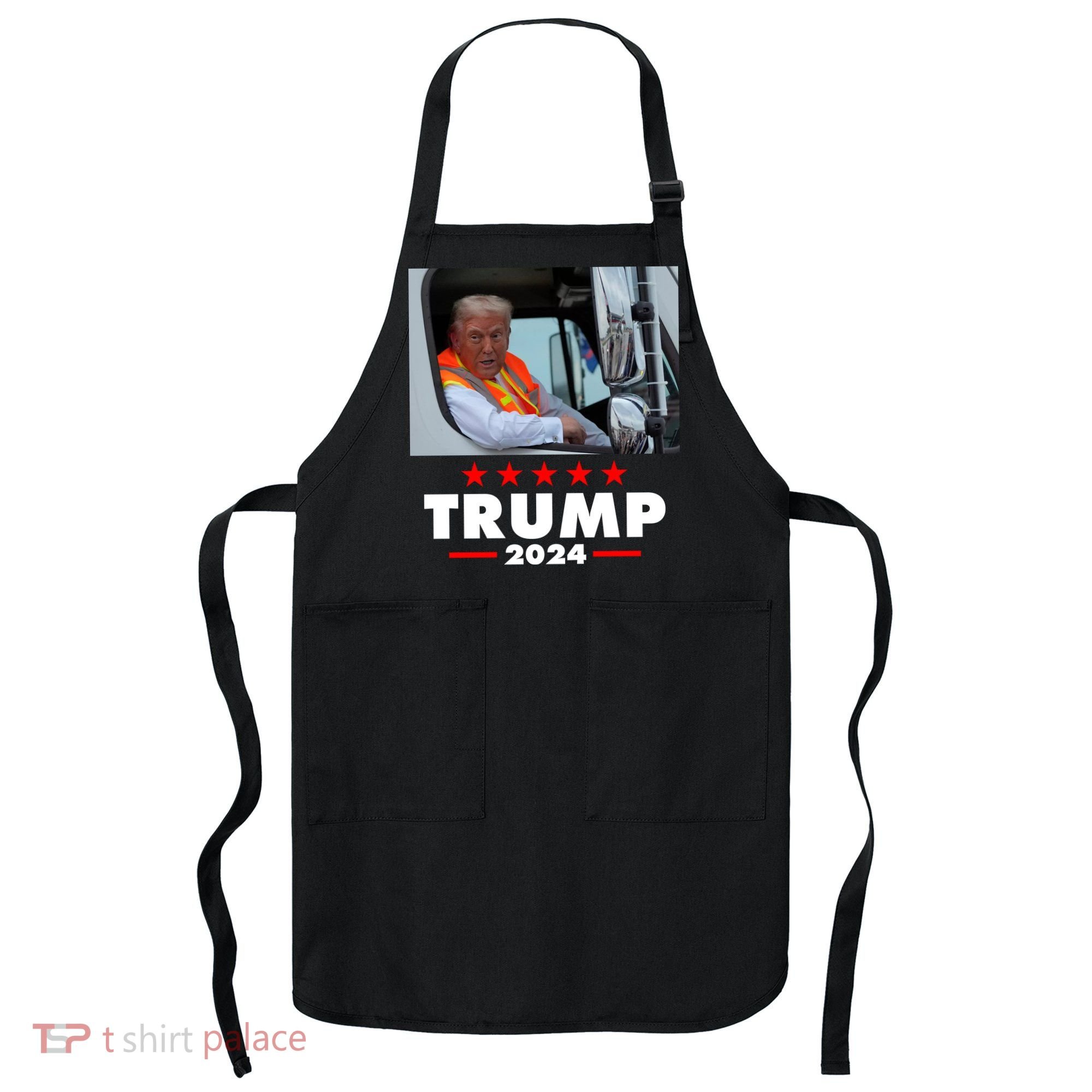 Garbage Truck Trump 2024 Apron