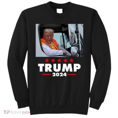 Garbage Truck Trump 2024 Sweatshirt
