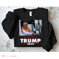 Garbage Truck Trump 2024 Sweatshirt thumb 2