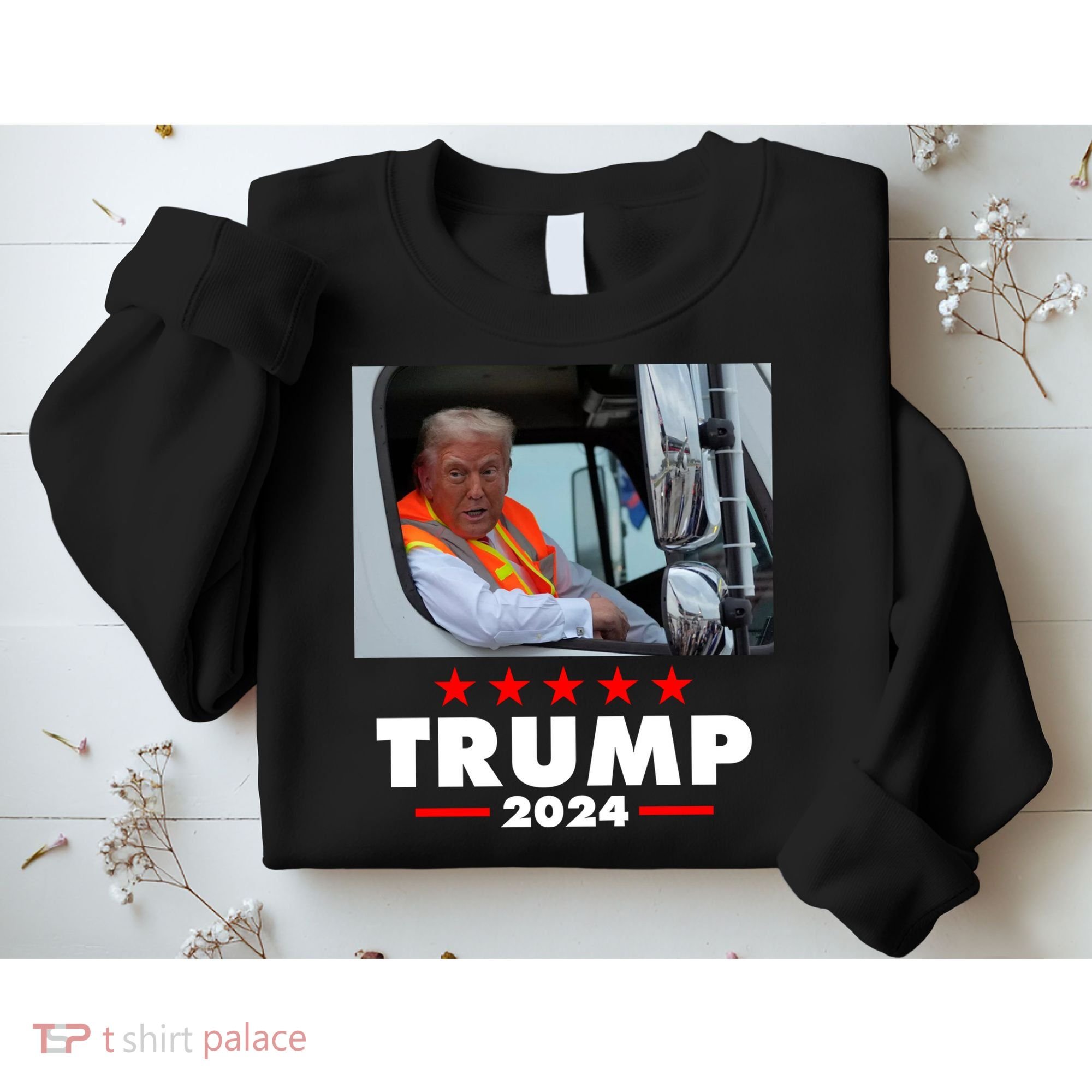 Garbage Truck Trump 2024 Sweatshirt