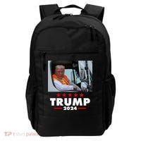 Garbage Truck Trump 2024 Backpack thumb 0