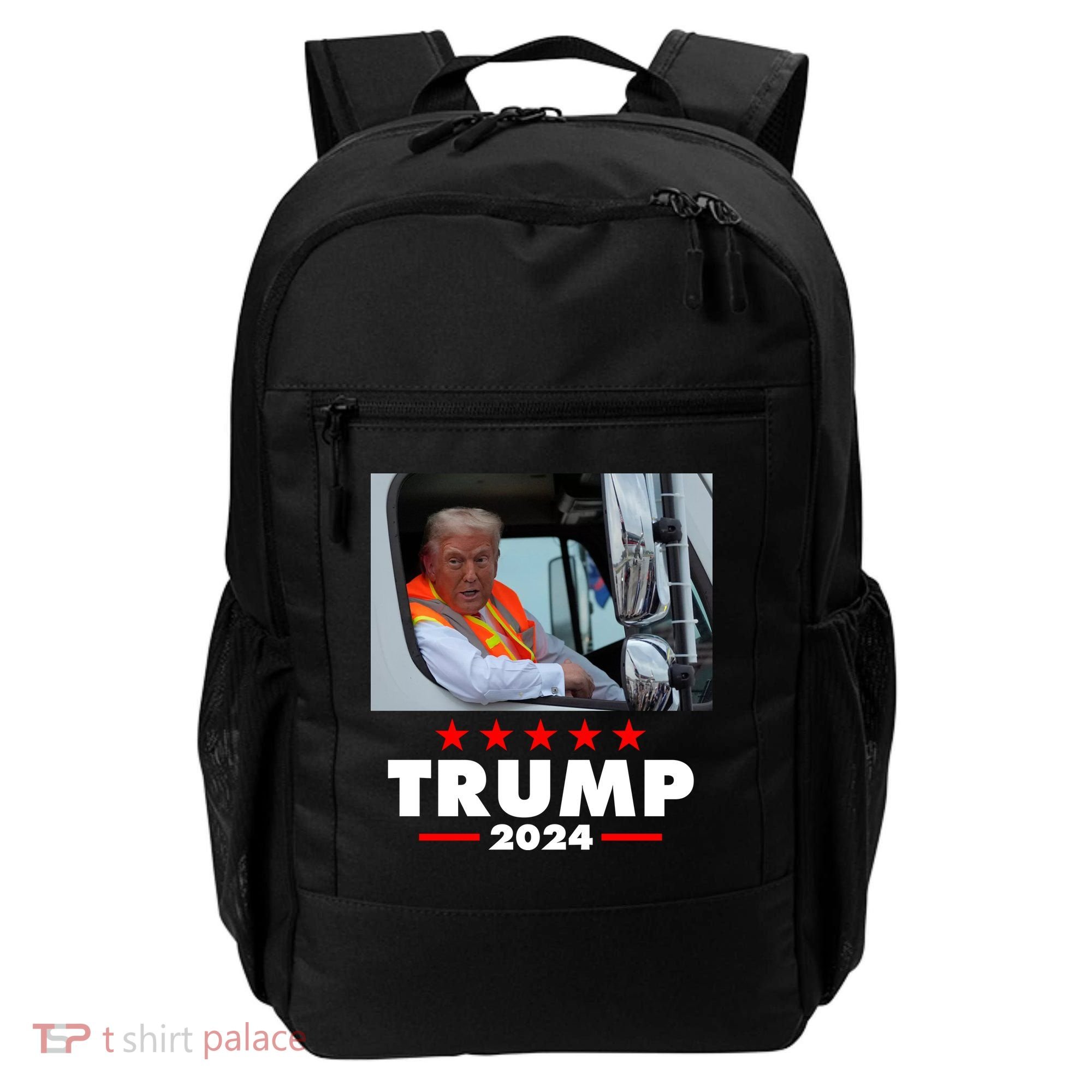 Garbage Truck Trump 2024 Backpack