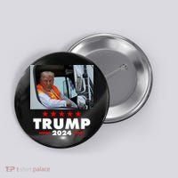 Garbage Truck Trump 2024 Button thumb 0