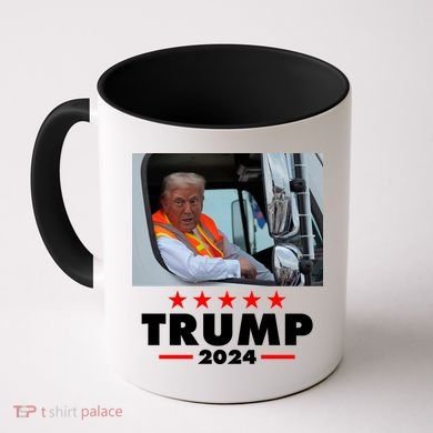 Garbage Truck Trump 2024 Coffee Mug
