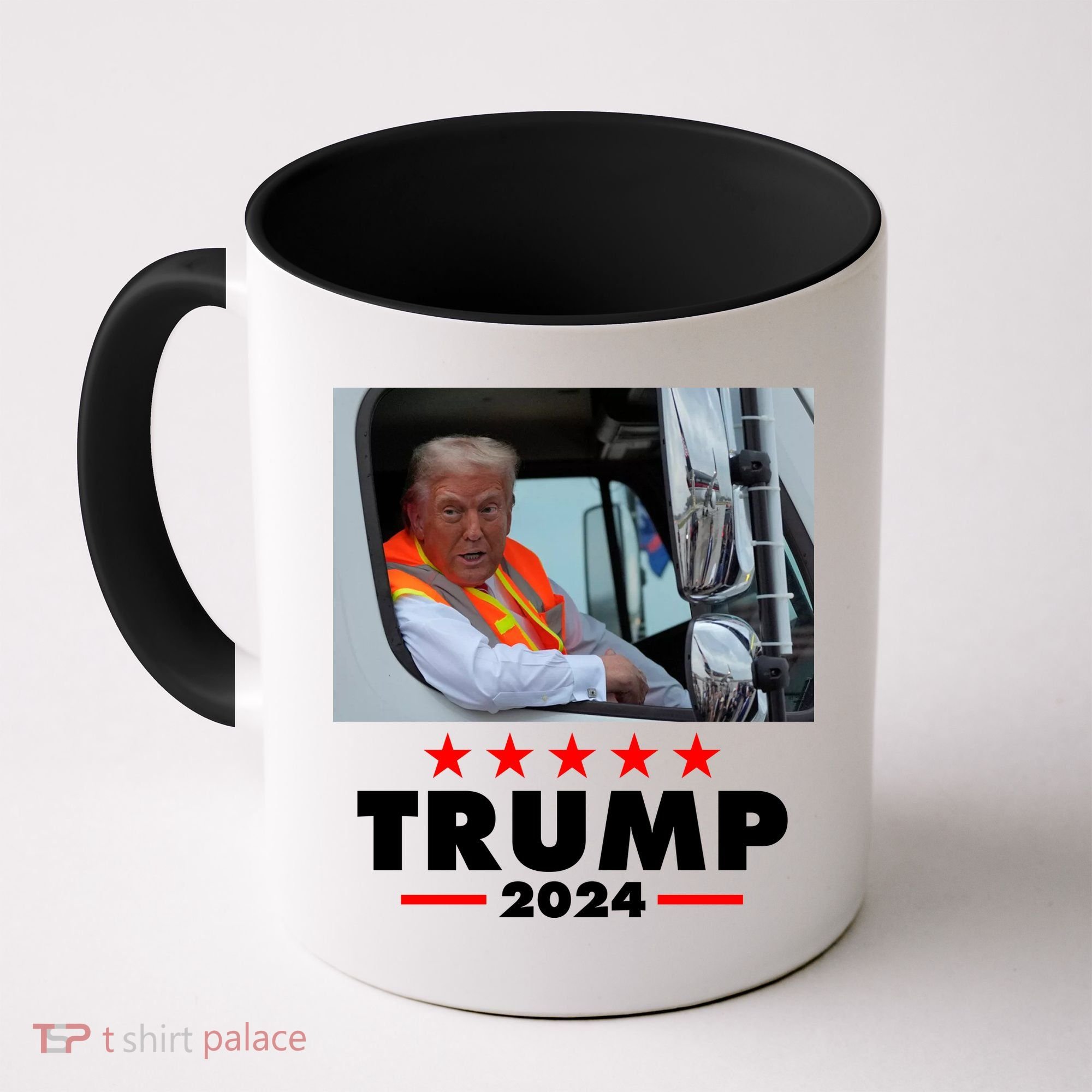 Garbage Truck Trump 2024 Coffee Mug