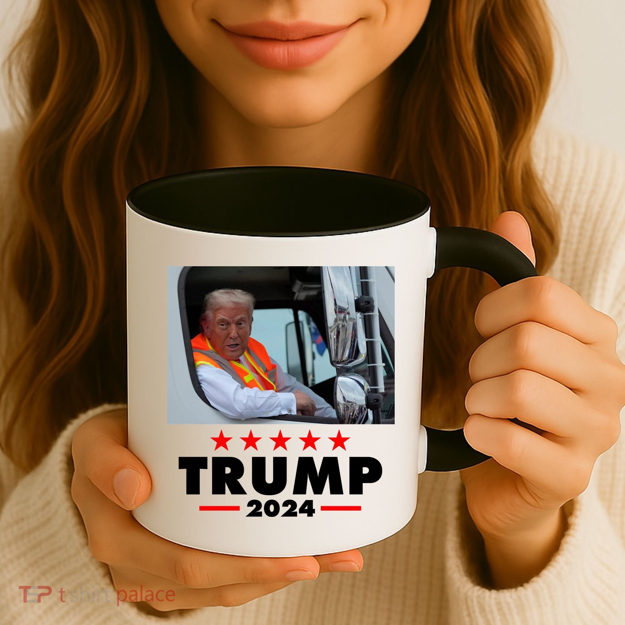 Garbage Truck Trump 2024 Coffee Mug