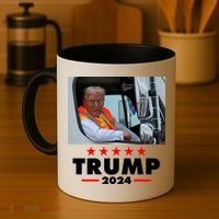 Garbage Truck Trump 2024 Coffee Mug thumb 4