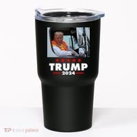 Garbage Truck Trump 2024 Tumbler thumb 0