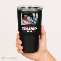 Garbage Truck Trump 2024 Tumbler thumb 2