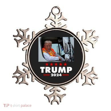 Garbage Truck Trump 2024 Ornament
