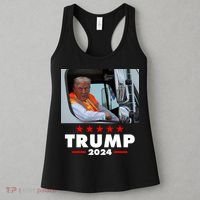 Garbage Truck Trump 2024 Women's Tank Top thumb 3