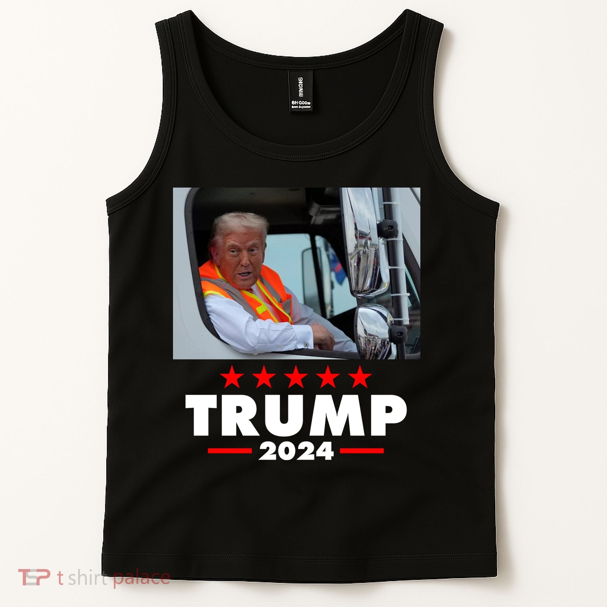 Garbage Truck Trump 2024 Tank Top