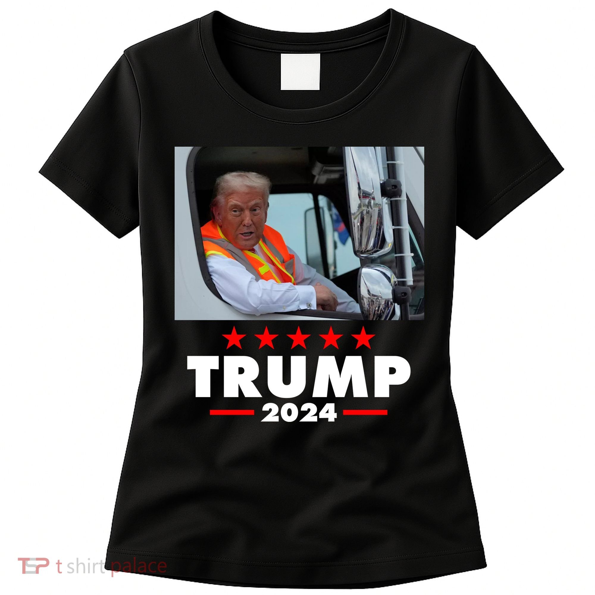 Garbage Truck Trump 2024 Women's T-Shirt