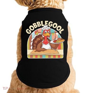 Gobblegool Turkey Thanksgiving Doggie Tank