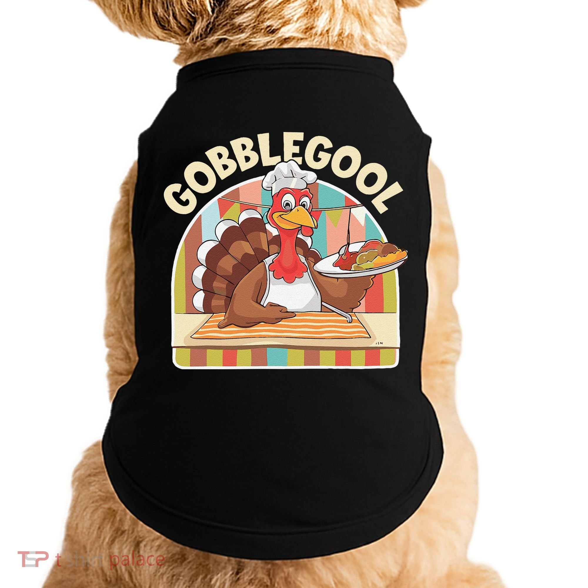 Gobblegool Turkey Thanksgiving Doggie Tank