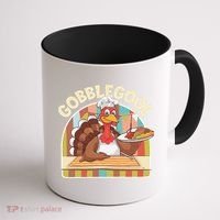 Gobblegool Turkey Thanksgiving Coffee Mug thumb 1