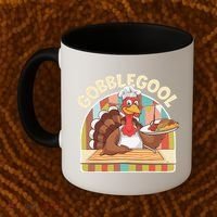 Gobblegool Turkey Thanksgiving Coffee Mug thumb 2