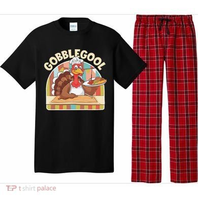 Gobblegool Turkey Thanksgiving Pajama Set