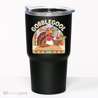 Gobblegool Turkey Thanksgiving Tumbler thumb 0