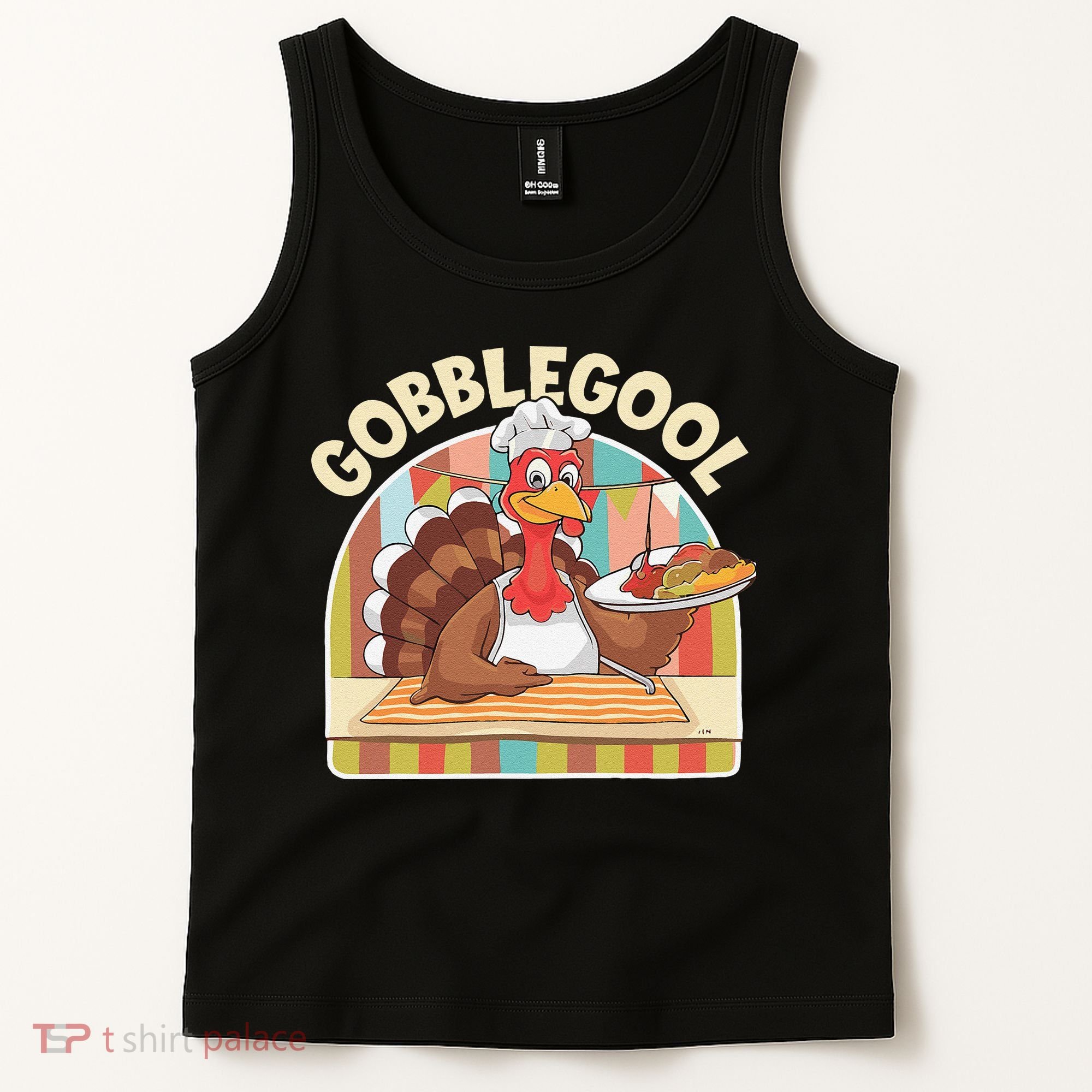 Gobblegool Turkey Thanksgiving Tank Top