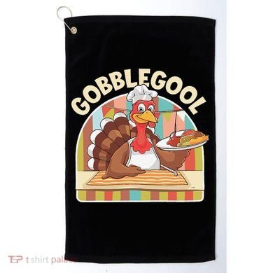 Gobblegool Turkey Thanksgiving Golf Towel