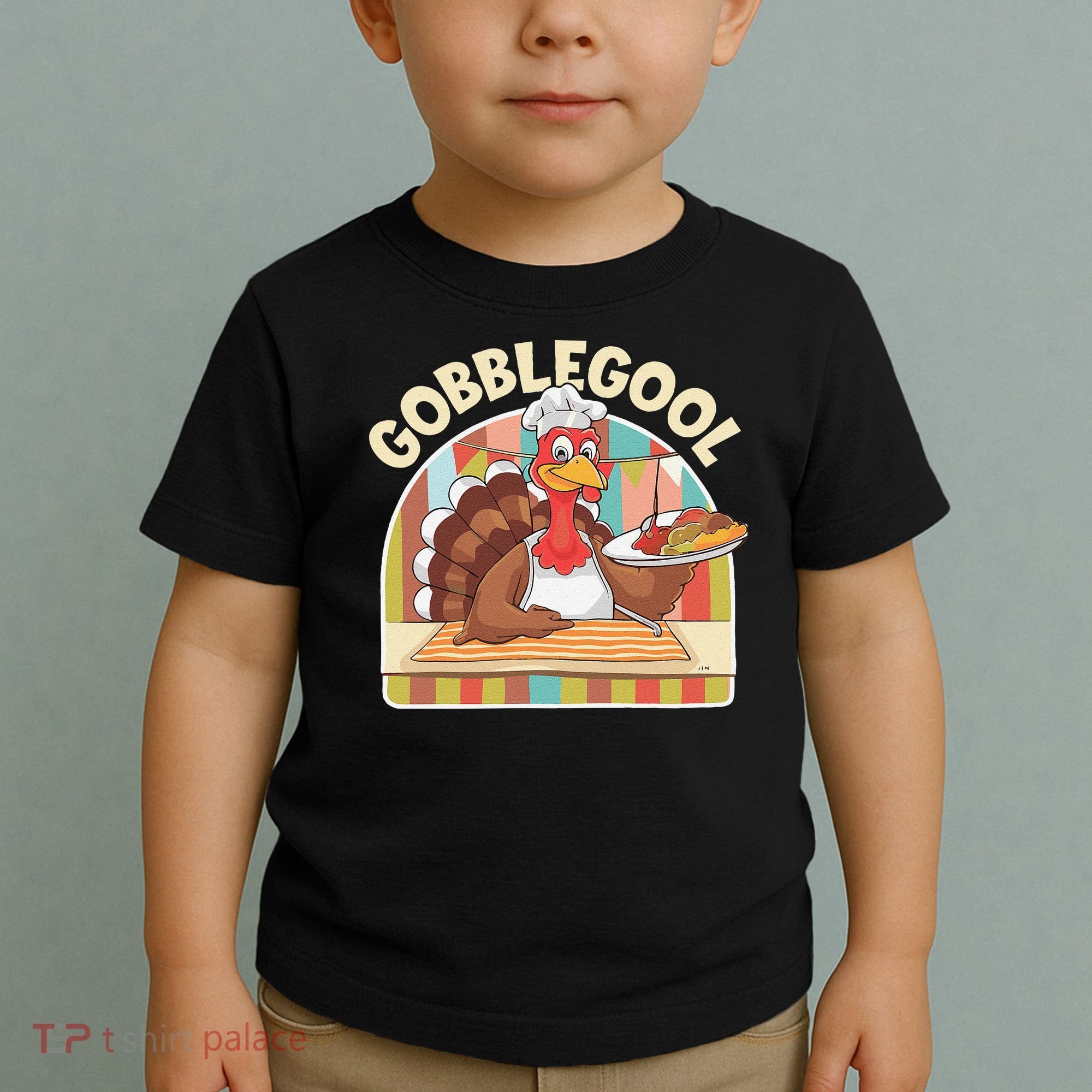 Gobblegool Turkey Thanksgiving Toddler T-Shirt