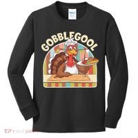 Gobblegool Turkey Thanksgiving Kids Long Sleeve Shirt thumb 0