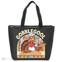 Gobblegool Turkey Thanksgiving Tote Bag thumb 0
